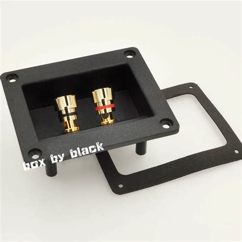 installing square copper 2-way speaker junction box terminal binding post|Amazon.com: uxcell 2.